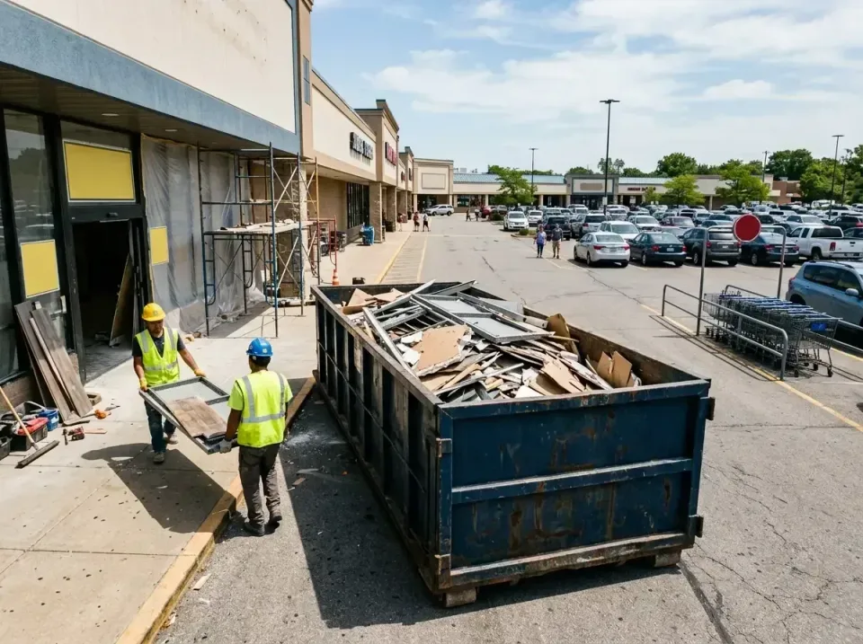 retail-store-renovation-debris-003 — frequently asked questions, Roll-off Dumpster Rentals in Port Vue, PA